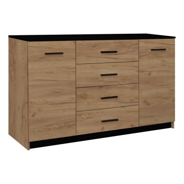 Cabinet TAYLER oak craft/black