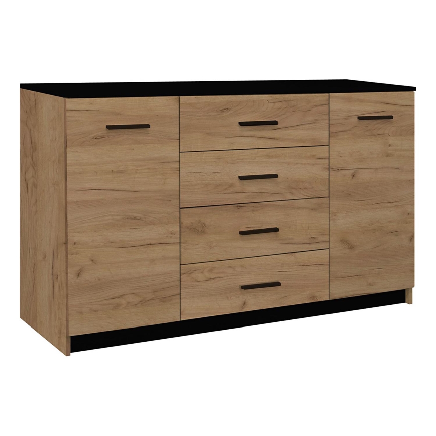 Cabinet TAYLER oak craft/black