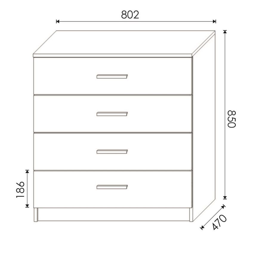 Cabinet TIMON oak wotan
