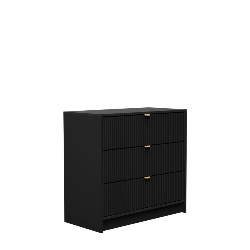 Cabinet TIRENO 75x80 cm black