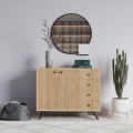 Cabinet WAGA 82x100 cm brown