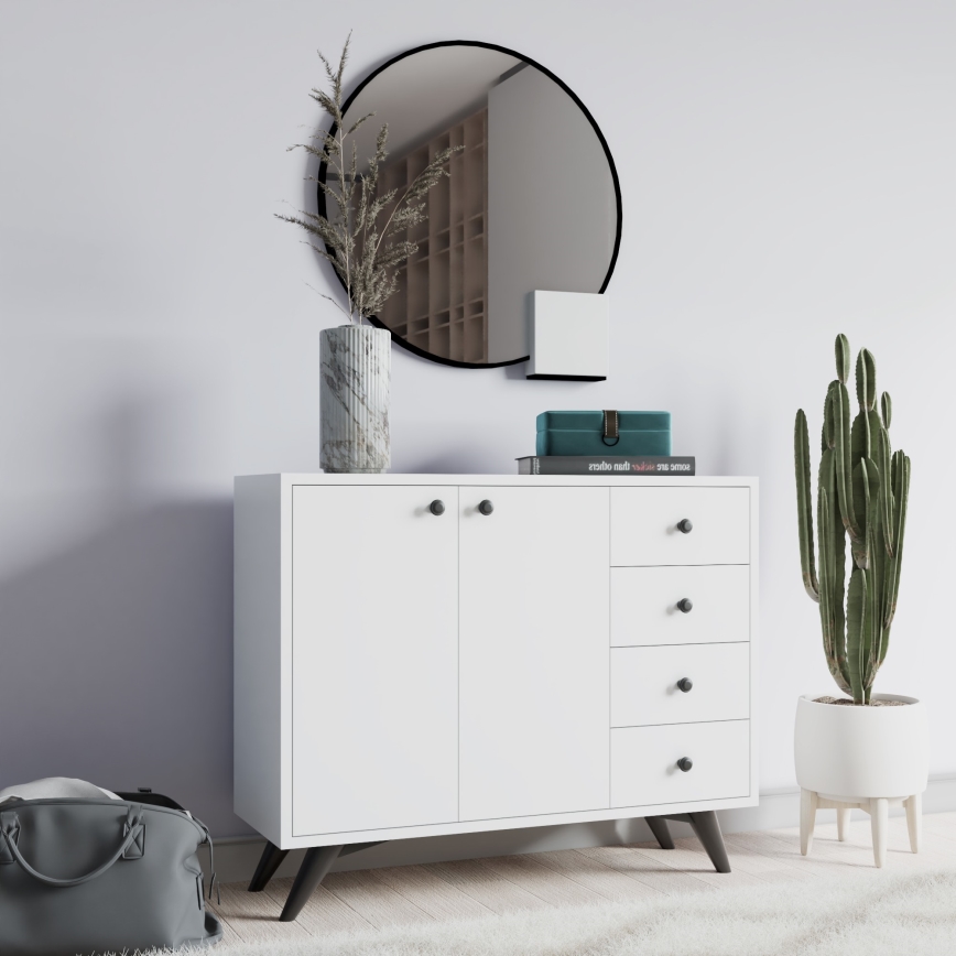 Cabinet WAGA 82x100 cm white