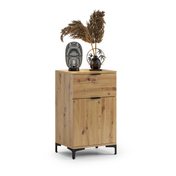 Cabinet with drawer LORA oak artisan