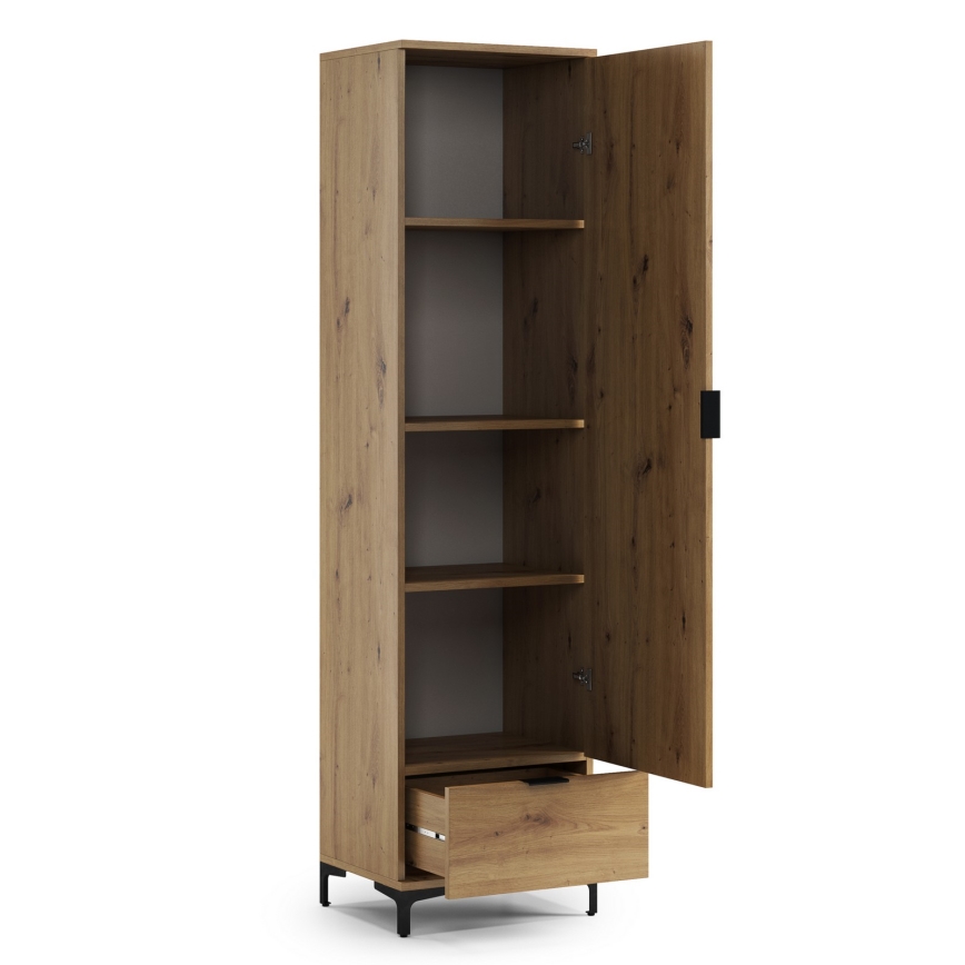 Cabinet with drawer LORA oak artisan