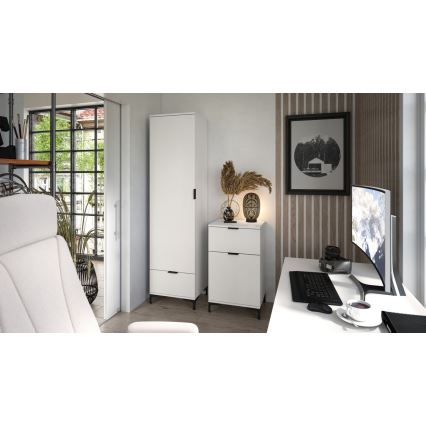 Cabinet with drawer LORA white