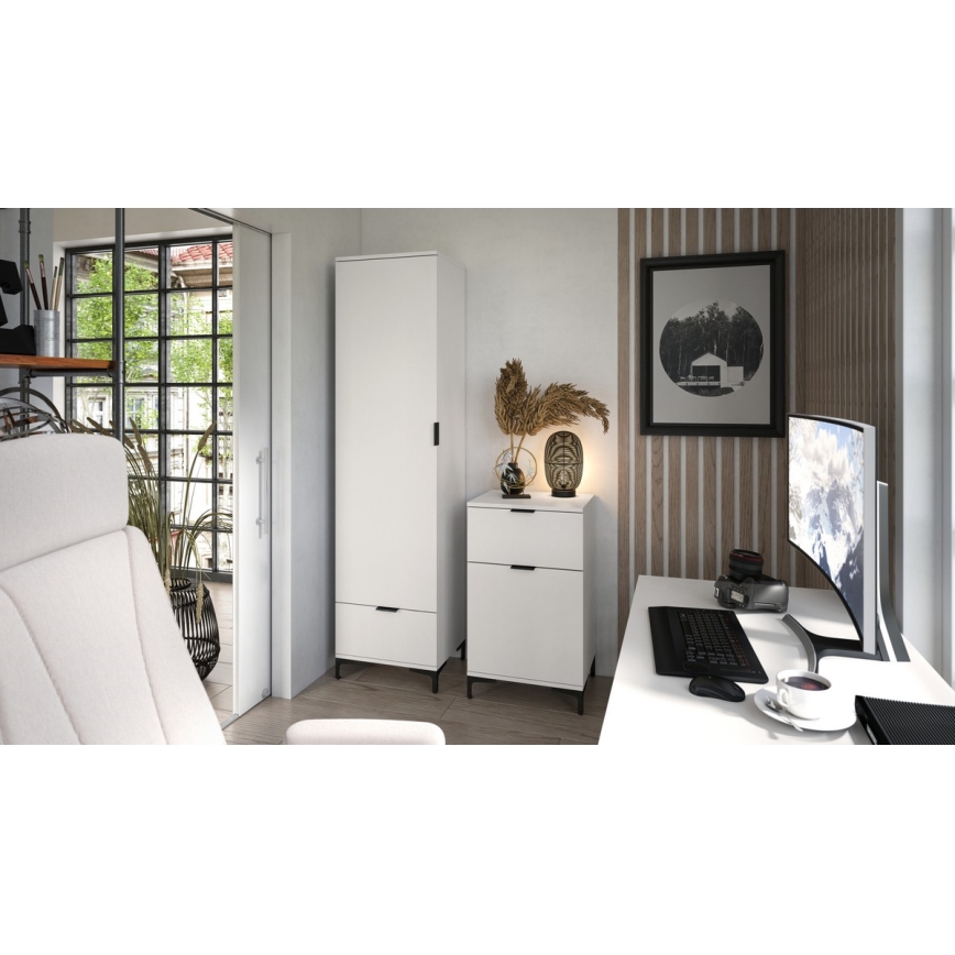 Cabinet with drawer LORA white