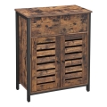 Cabinet with drawers FIRA brown/black