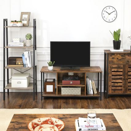 Cabinet with drawers FIRA brown/black