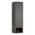 Cabinet with open shelf FRED anthracite/oak artisan