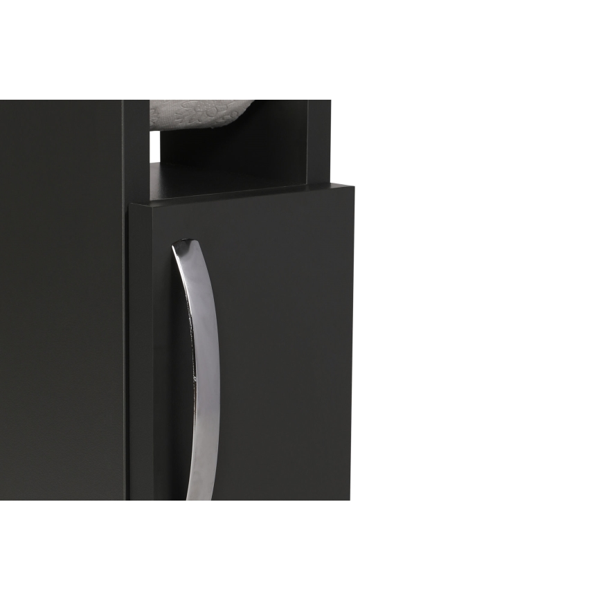 Cabinet with toilet paper holder STAR 65x15 cm anthracite