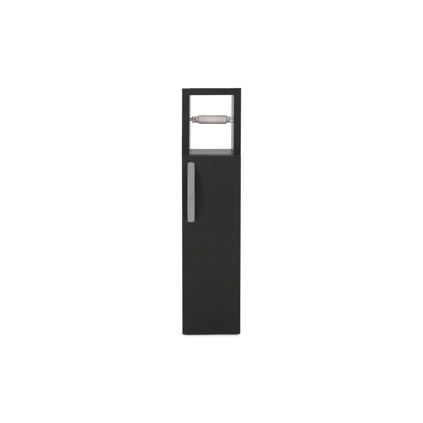 Cabinet with toilet paper holder STAR 65x15 cm anthracite