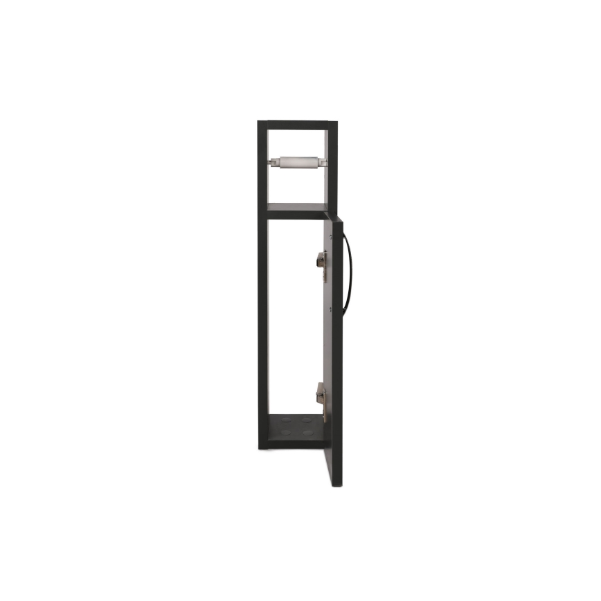 Cabinet with toilet paper holder STAR 65x15 cm anthracite