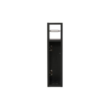 Cabinet with toilet paper holder STAR 65x15 cm anthracite