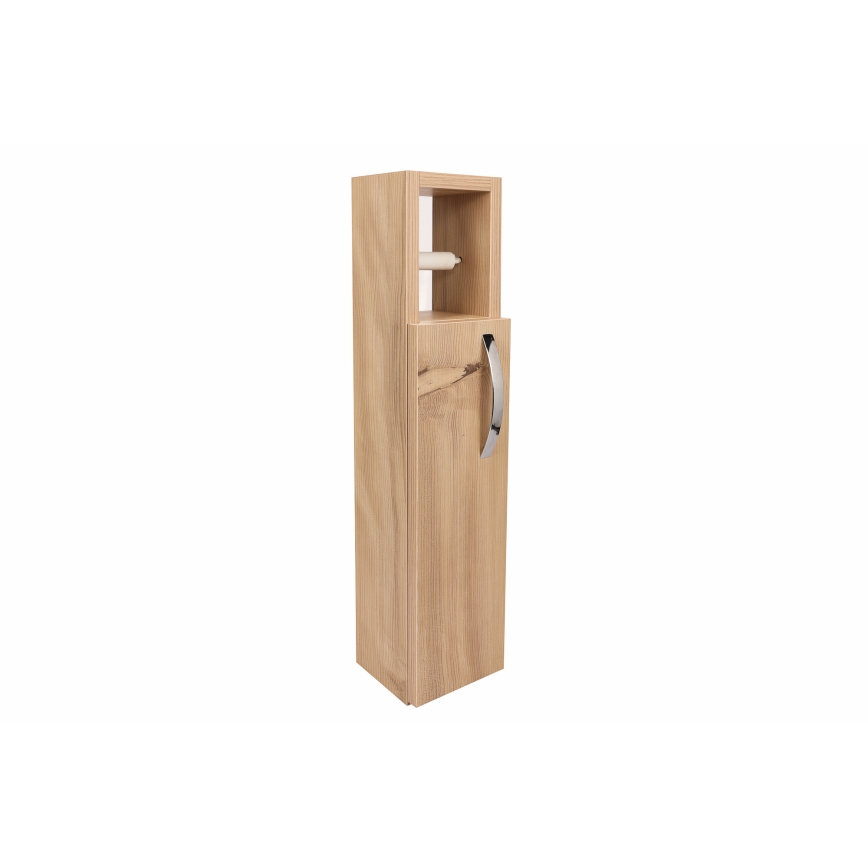 Cabinet with toilet paper holder STAR 65x15 cm brown