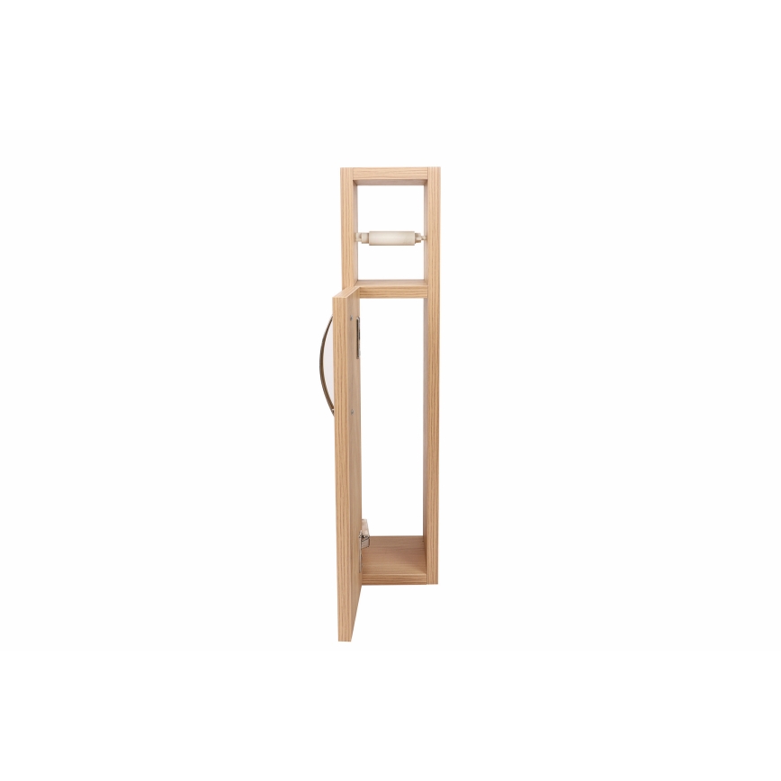 Cabinet with toilet paper holder STAR 65x15 cm brown
