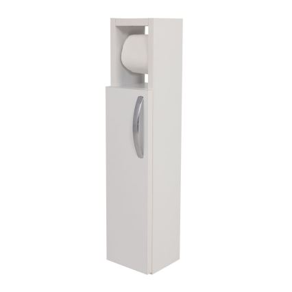Cabinet with toilet paper holder STAR 65x15 cm white