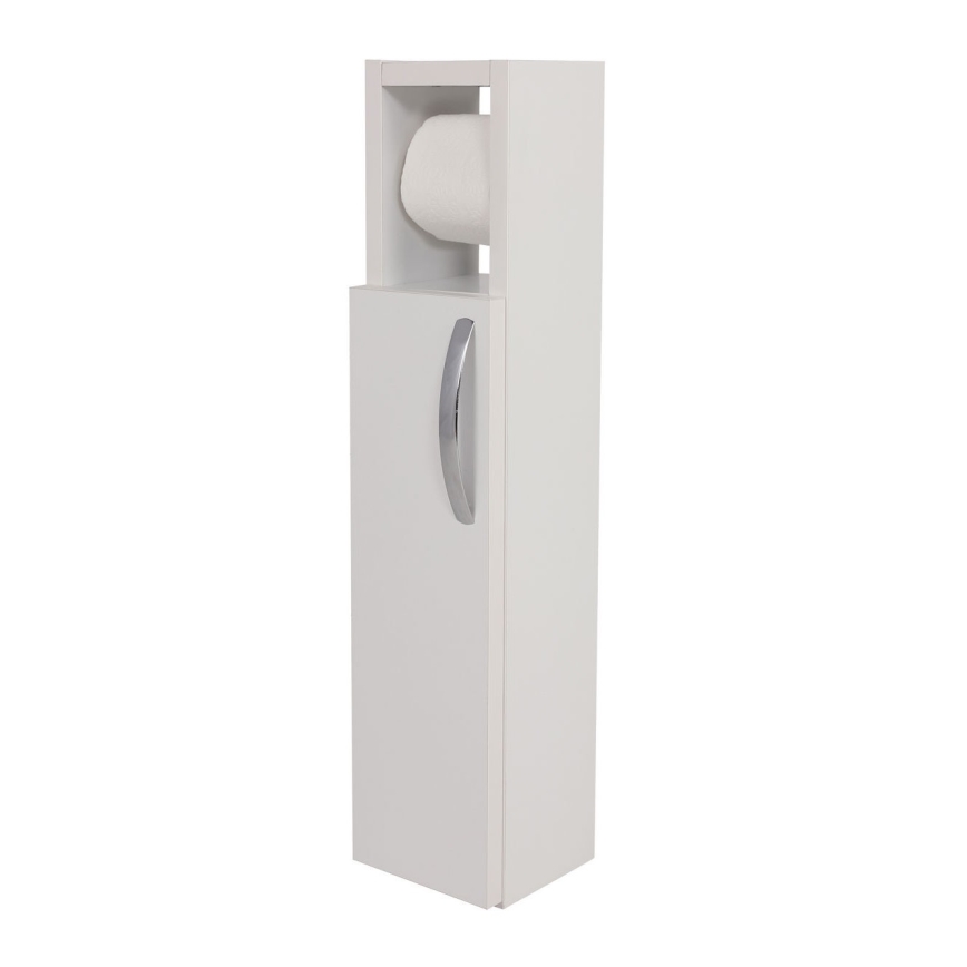 Cabinet with toilet paper holder STAR 65x15 cm white