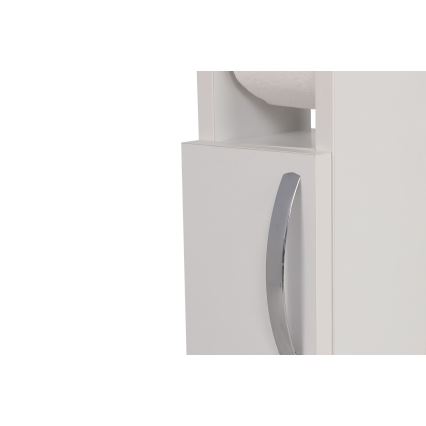 Cabinet with toilet paper holder STAR 65x15 cm white