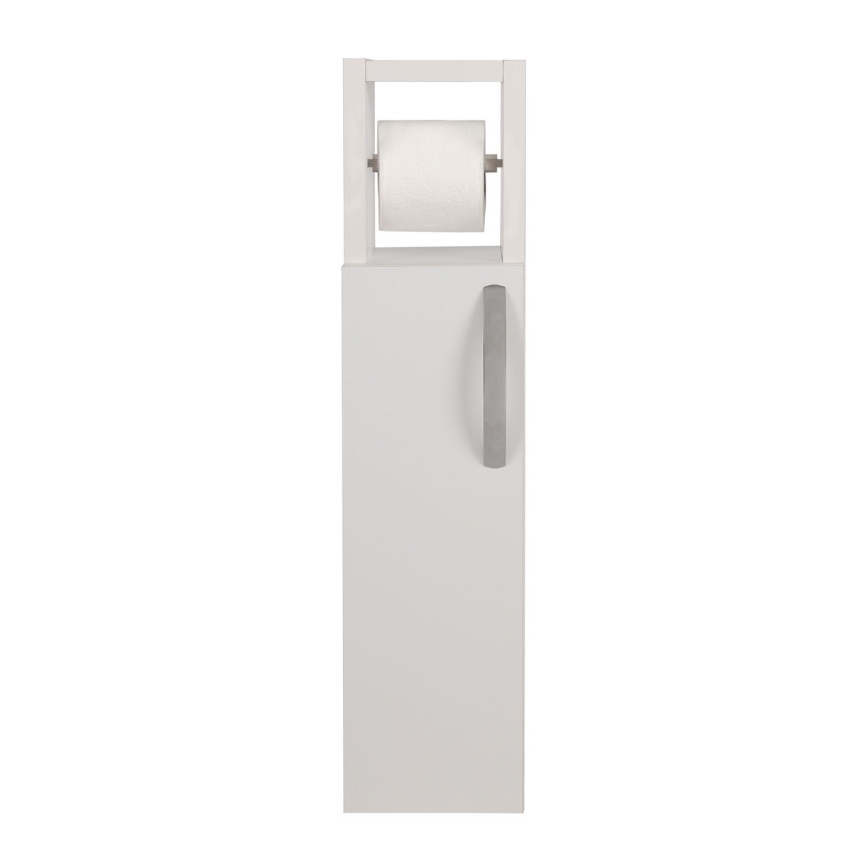Cabinet with toilet paper holder STAR 65x15 cm white