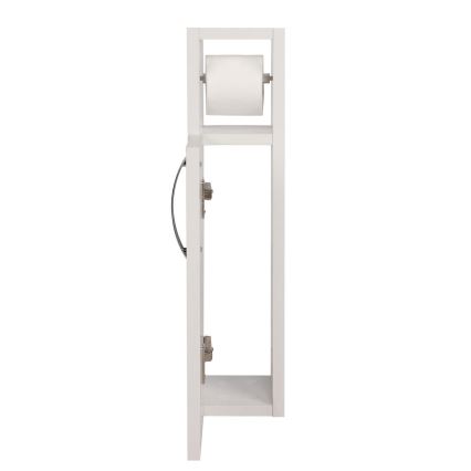 Cabinet with toilet paper holder STAR 65x15 cm white