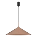 Cable-hung chandelier CAPITAL 1xGX53/15W/230V, Ø 60 cm, rose gold
