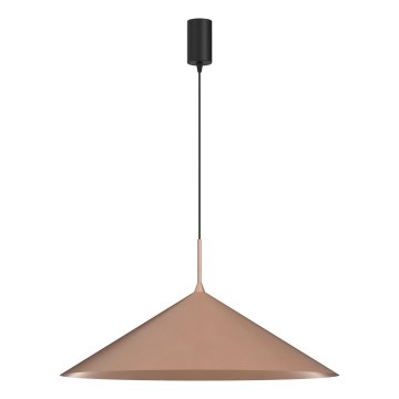 Cable-hung chandelier CAPITAL 1xGX53/15W/230V, Ø 60 cm, rose gold