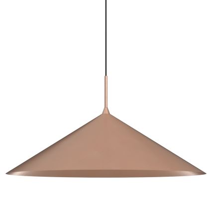 Cable-hung chandelier CAPITAL 1xGX53/15W/230V, Ø 60 cm, rose gold