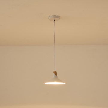 Cable-hung chandelier CHROMA 1xG9/15W/230V white