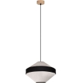 Cable-hung pendant AMIGO 1xE27/60W/230V oak
