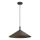 Cable-hung pendant ANEGA 1xGX53/15W/230V Ø 40 cm brown