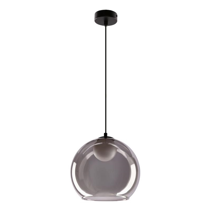 Cable-hung pendant BRIN 1xG9/15W/230V smoky black