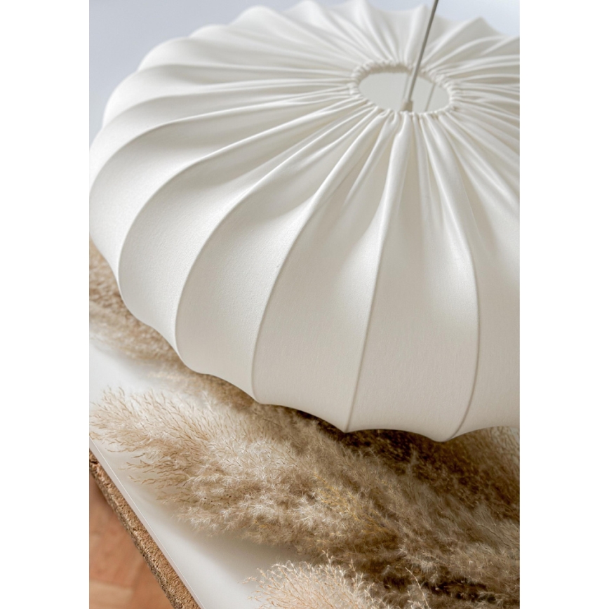 Cable-hung pendant CAFEE 1xE27/40W/230V Ø 52 cm white