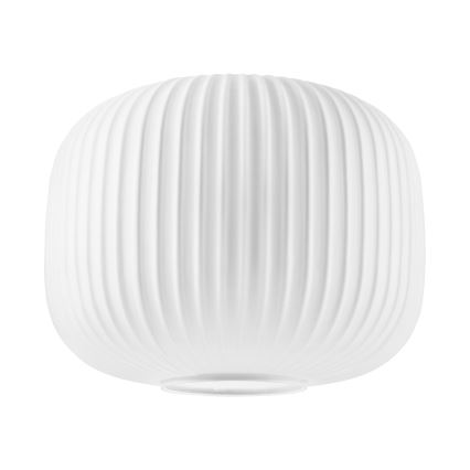 Cable-hung pendant lamp HECTOR 1xE27/15W/230V white/brass Ø 25 cm