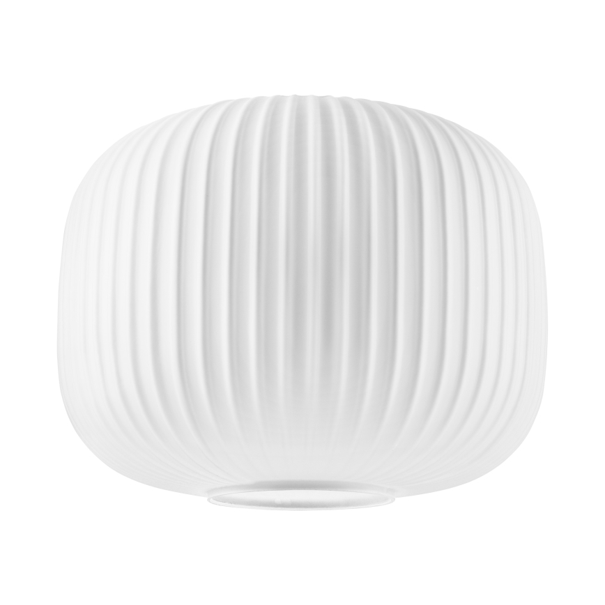 Cable-hung pendant lamp HECTOR 1xE27/15W/230V white/brass Ø 25 cm