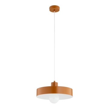 Cable-hung pendant lamp NEVERA 1xE27/15W/230V copper