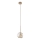 Cable-hung pendant LAVA 1xG9/8W/230V beige/smoked beige