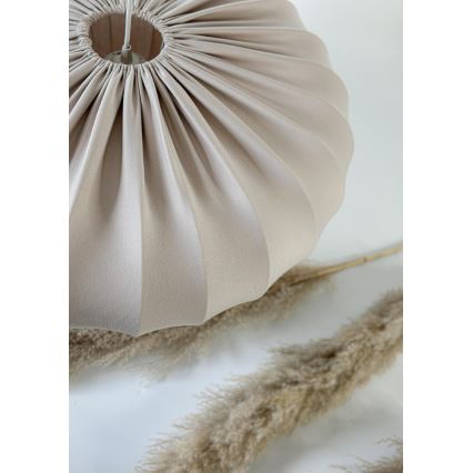 Cable-hung pendant light CAFEE 1xE27/40W/230V Ø 66 cm beige