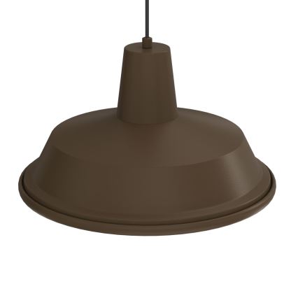 Cable-hung pendant light CLASS 1xE27/15W/230V brown