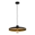 Cable-hung pendant light ETERI 1xE27/15W/230V black/gold
