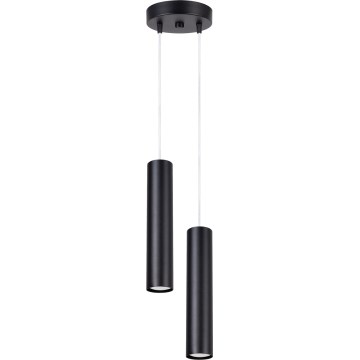 Cable pendant LAGOS 2xGU10/10W/230V black
