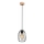 Cable pendant light 1xE27/60W/230V black