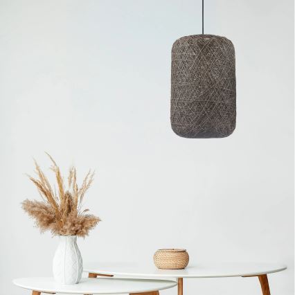 Cable pendant light ELLEN 1xE27/20W/230V pr. 30 cm anthracite