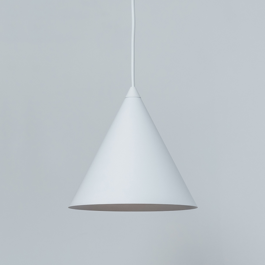 Cable pendant light ETNA 1xE27/15W/230V Ø 18.5 cm white