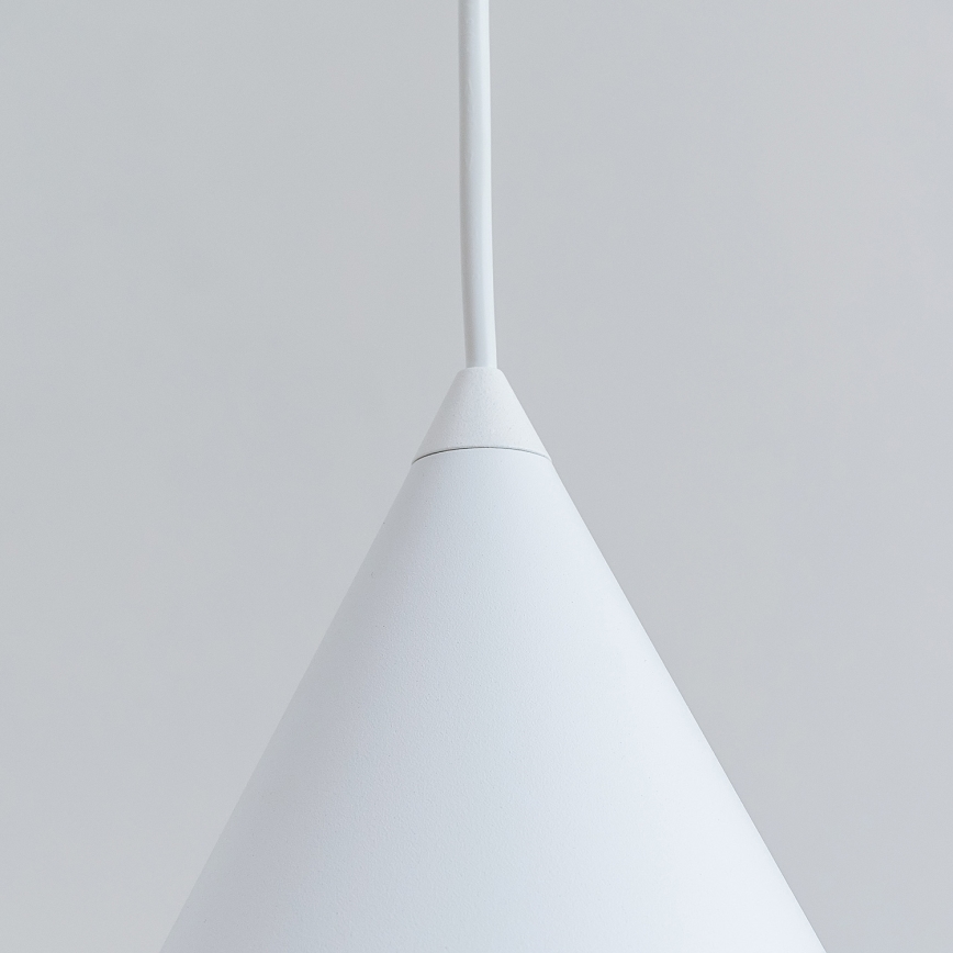 Cable pendant light ETNA 1xE27/15W/230V Ø 18.5 cm white