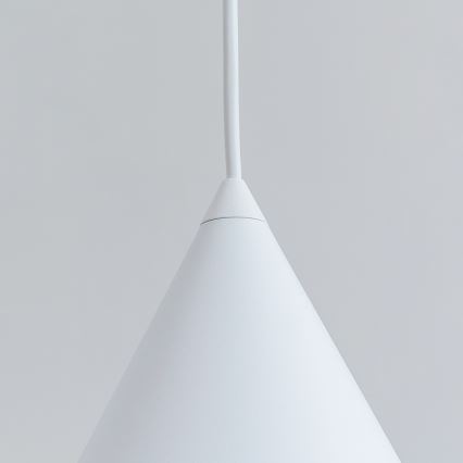 Cable pendant light ETNA II 1xE27/15W/230V Ø 18.5 cm white