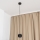 Cable pendant light GAMBIT 1xGU10/10W/230V black