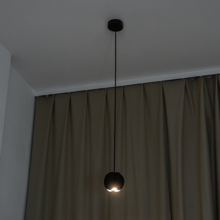 Cable pendant light GAMBIT 1xGU10/10W/230V black