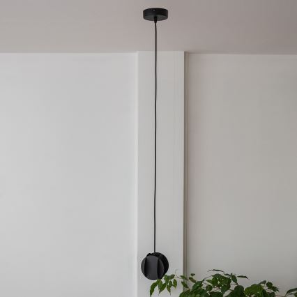 Cable pendant light GAMBIT 1xGU10/10W/230V black