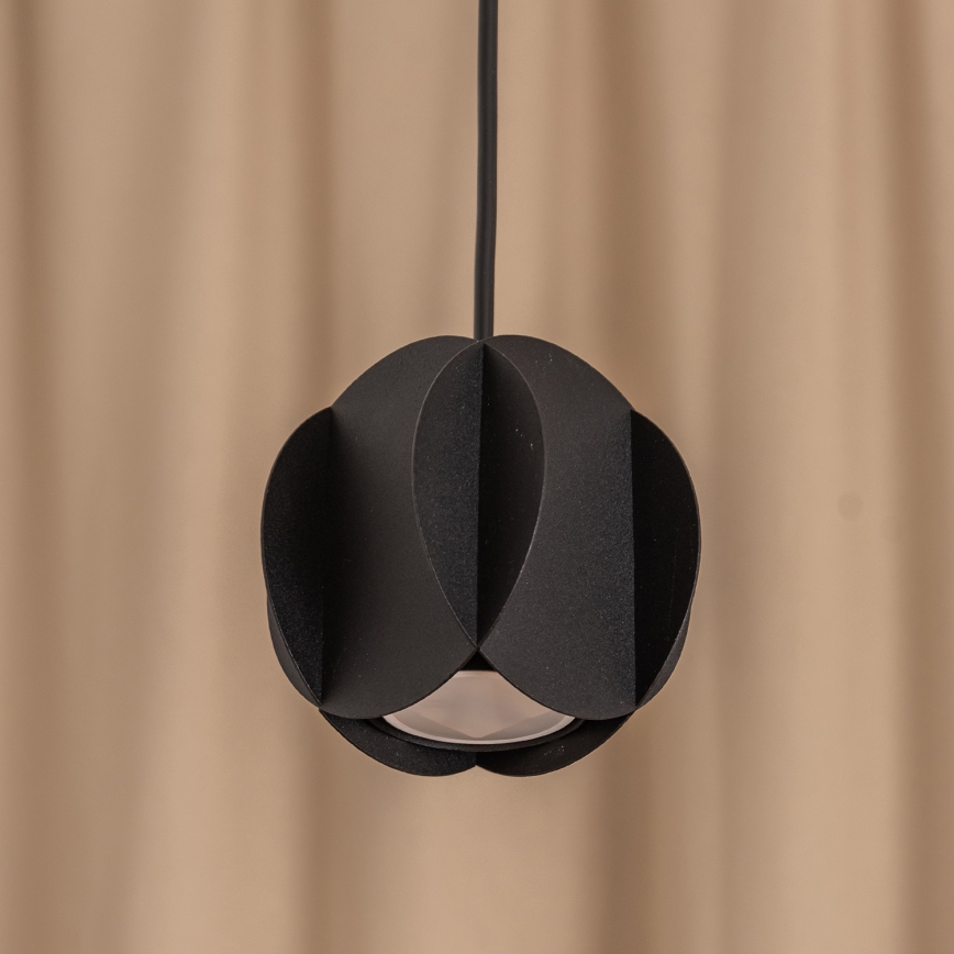 Cable pendant light GAMBIT 1xGU10/10W/230V black