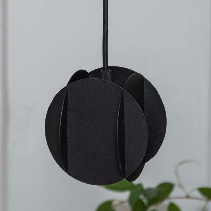 Cable pendant light GAMBIT 1xGU10/10W/230V black